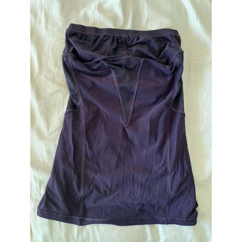 Lululemon Athletica Work Out Top Womens Deep Purple Size 8